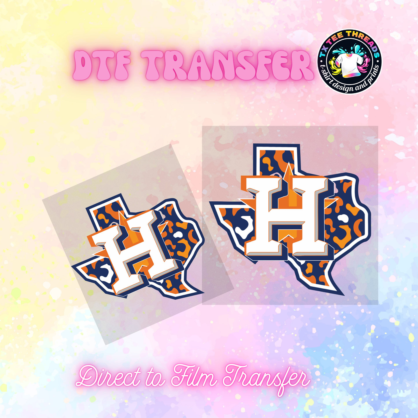 H-Town Baseball DTF SINGLE transfers