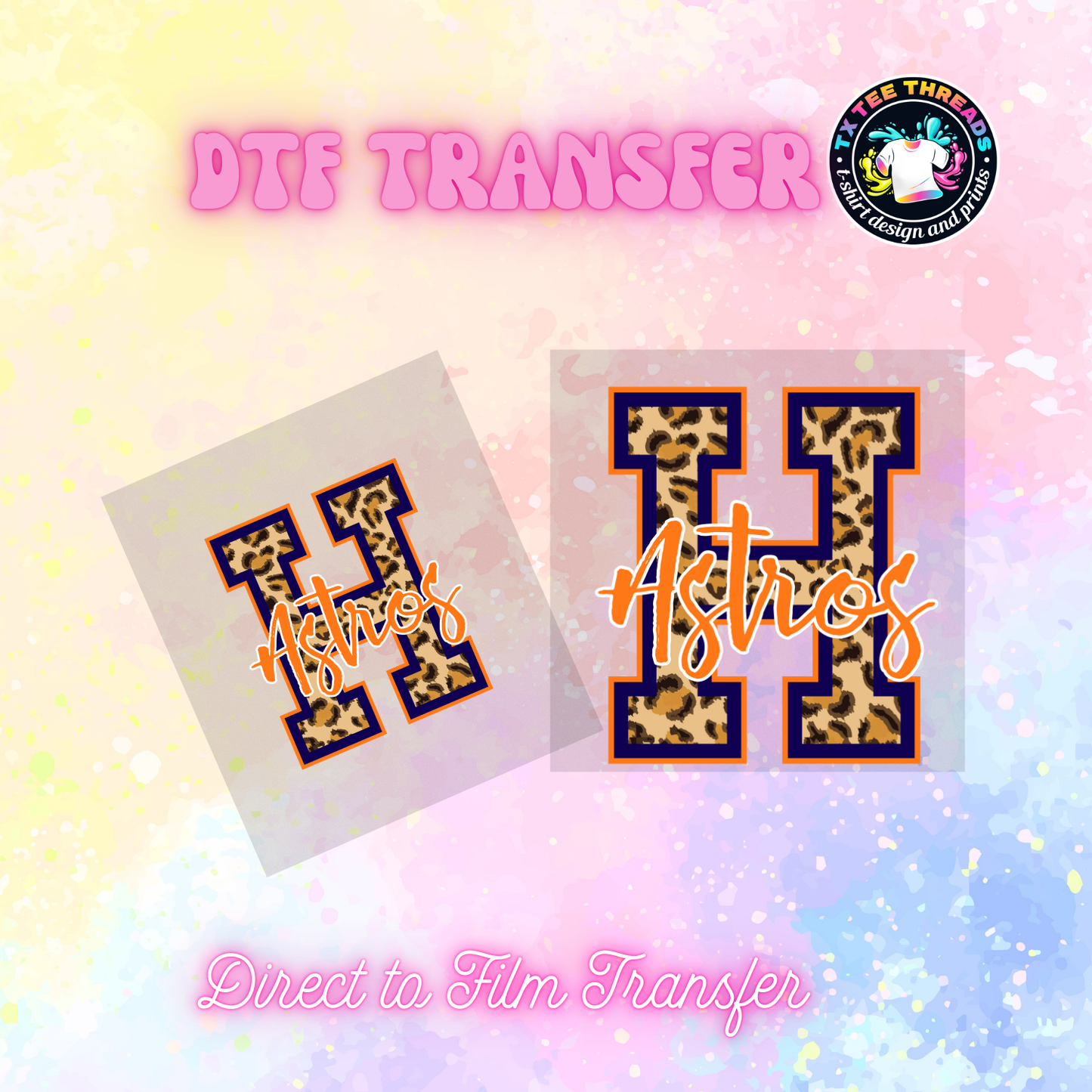 H-Town Baseball DTF SINGLE transfers
