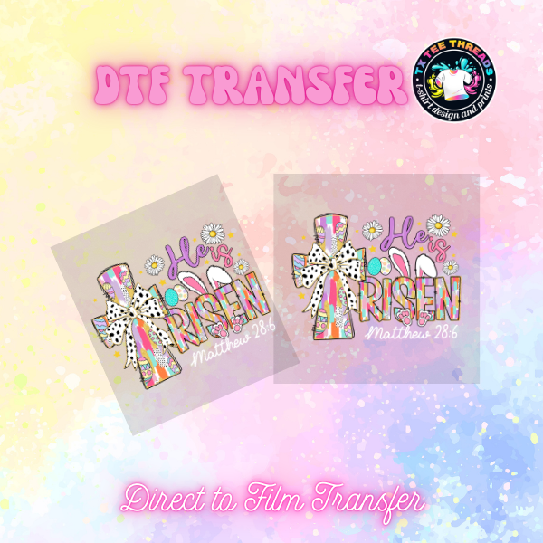 Easter Themed DTF SINGLE Transfer