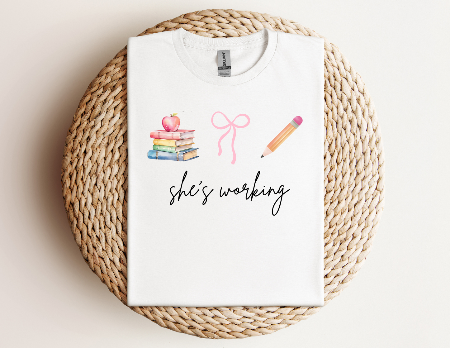 She's Working Educator Tee