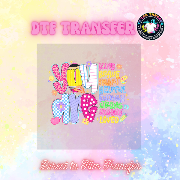 Teacher Designs (1) DTF Single Transfer