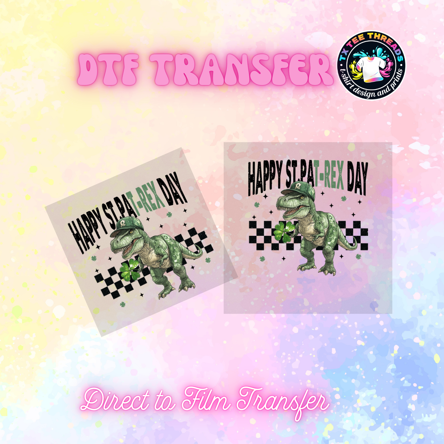St Patty's DTF – Custom Heat Press Design
