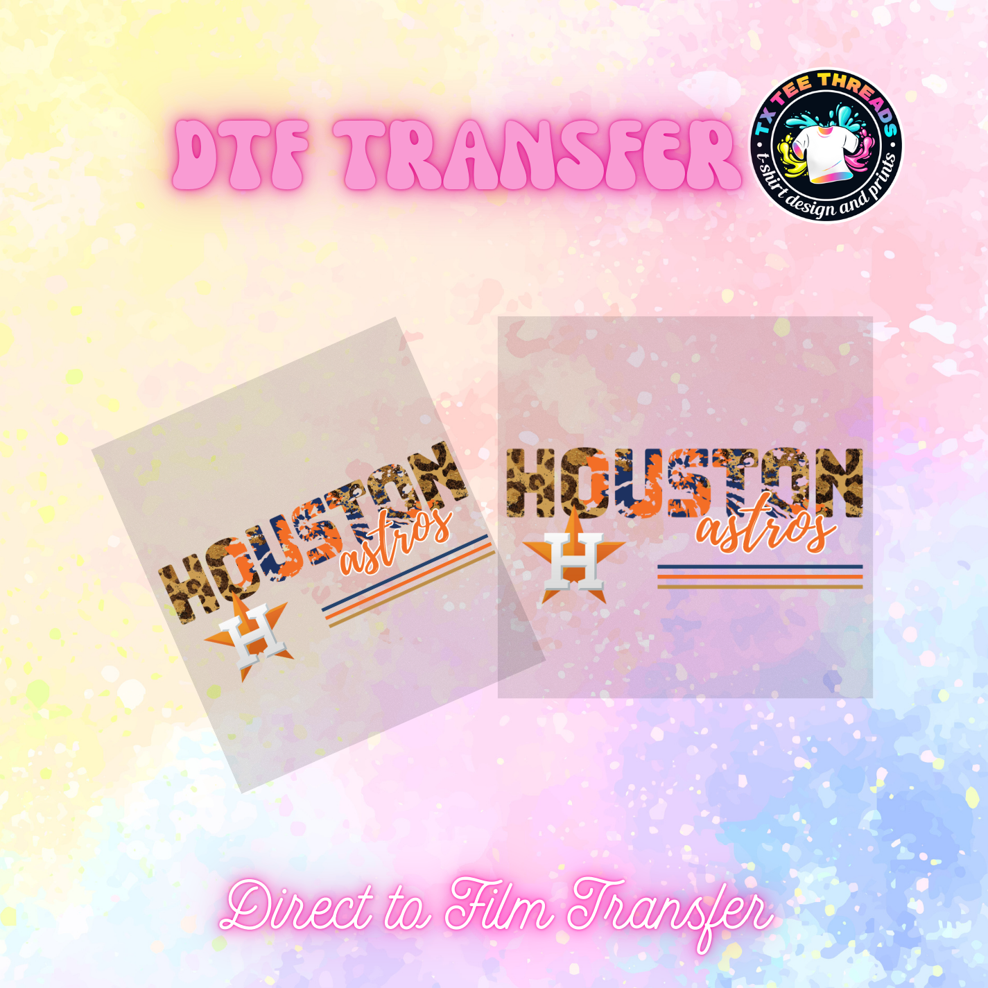 H-Town Baseball DTF SINGLE transfers