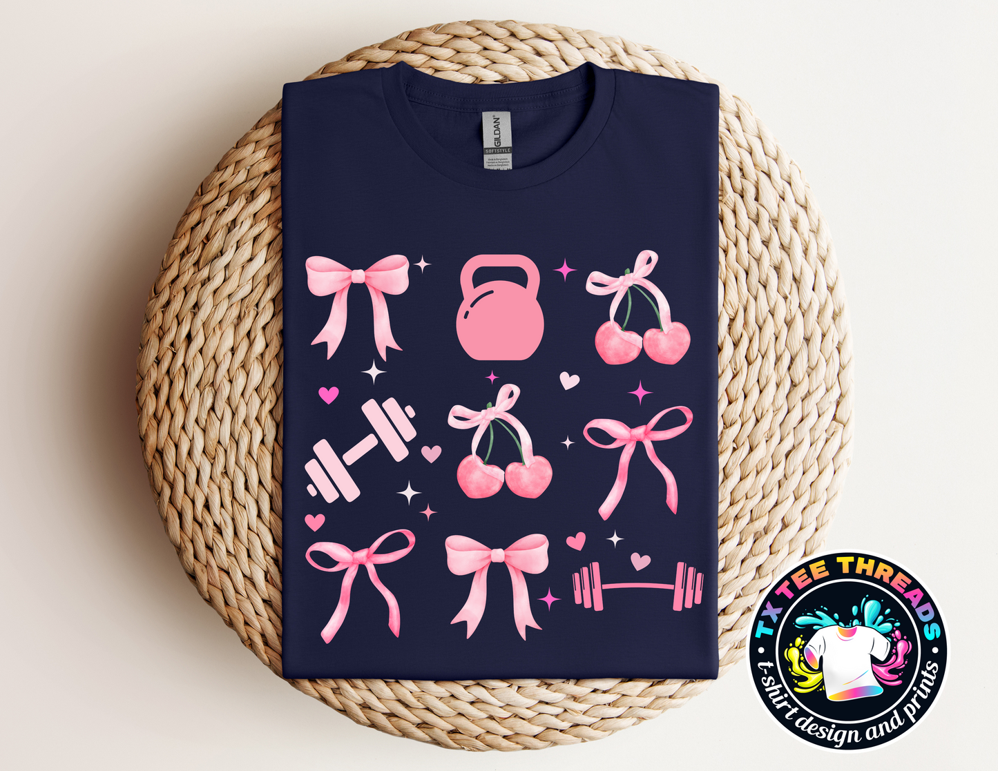 Coquette Gym Girly t-shirt