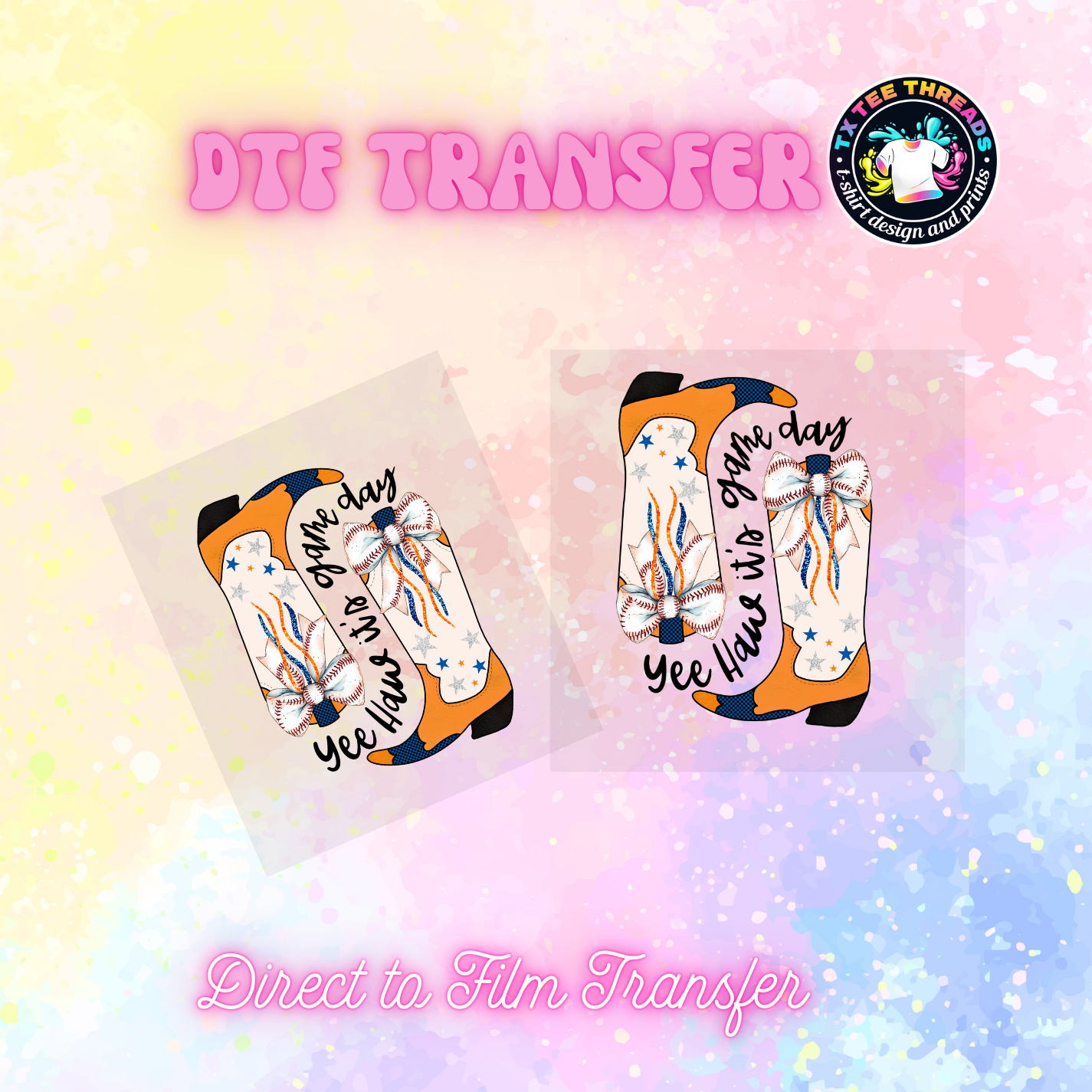 H-Town Baseball DTF SINGLE transfers