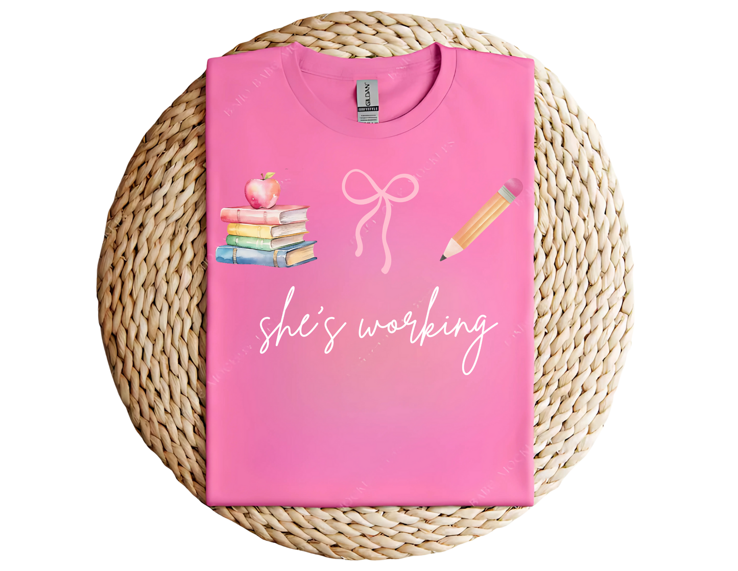 She's Working Educator Tee
