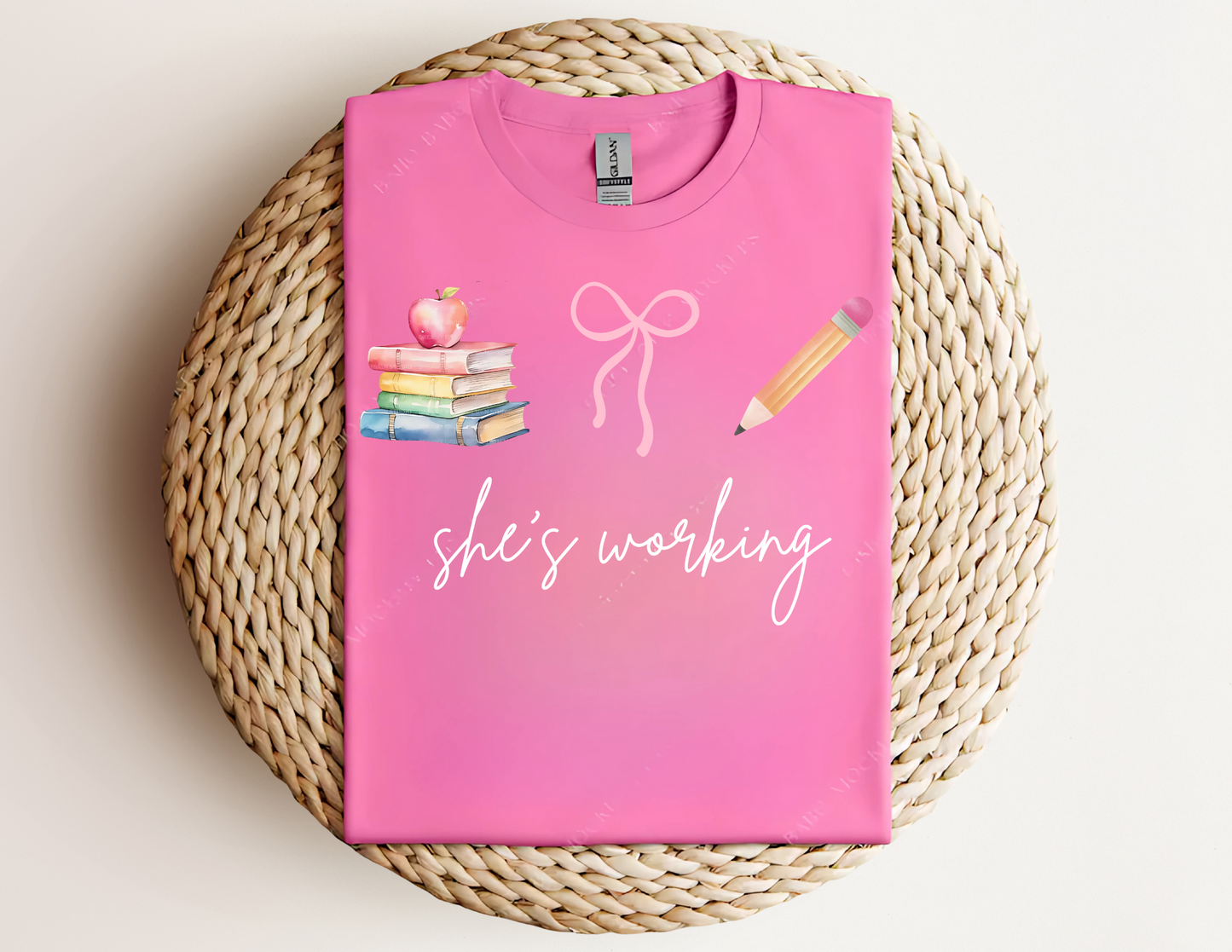 She's Working Educator Tee