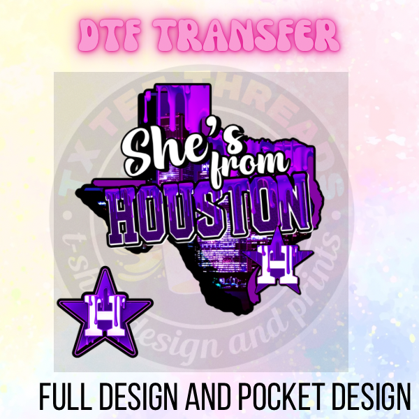 She’s from Houston Purple