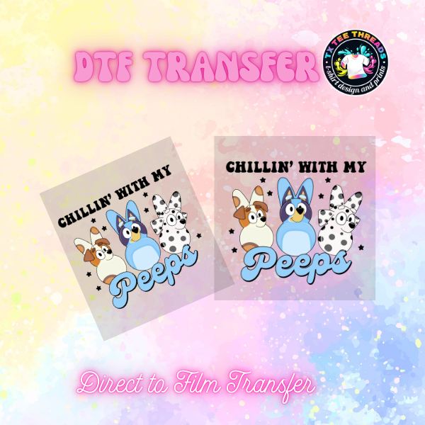Easter Themed Kids DTF Transfers