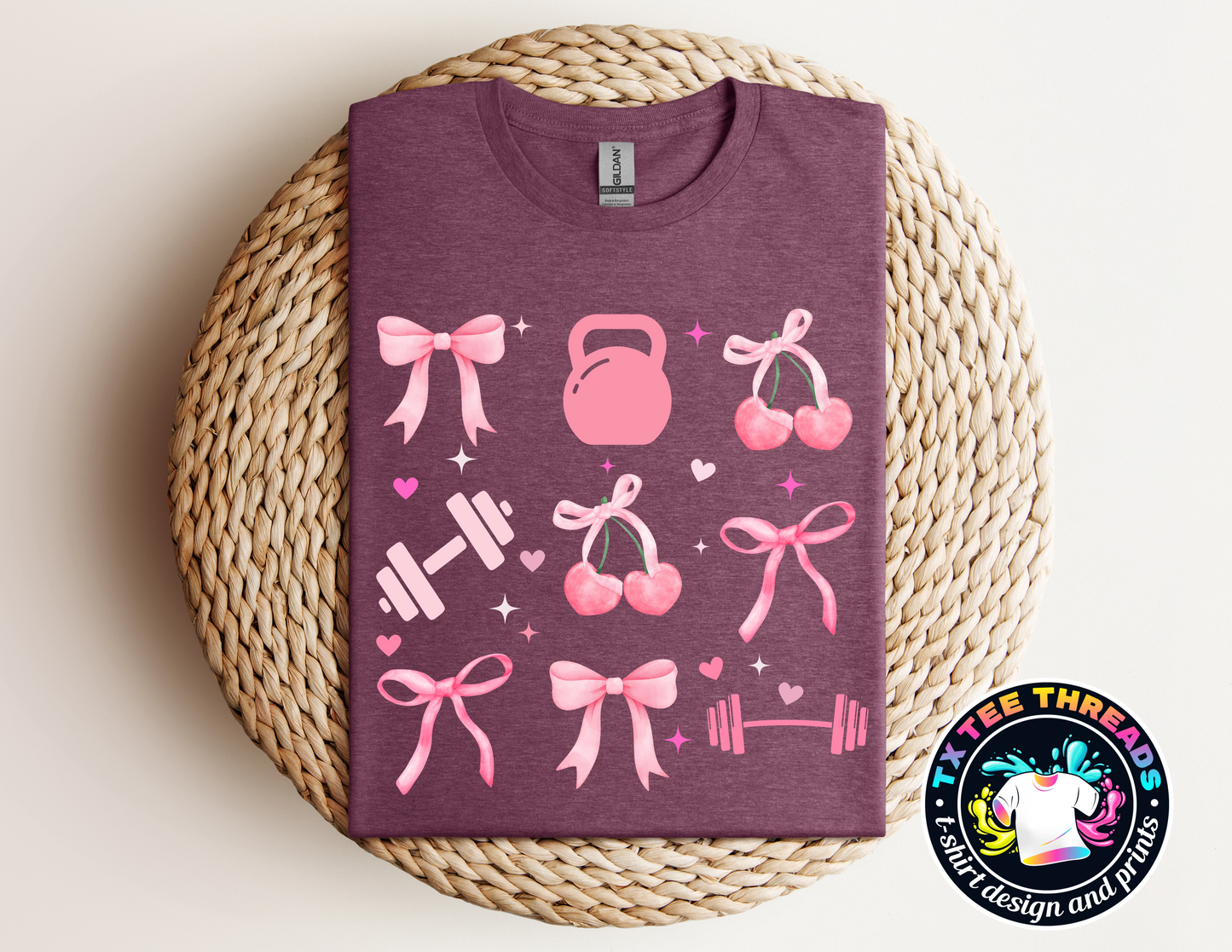 Coquette Gym Girly t-shirt