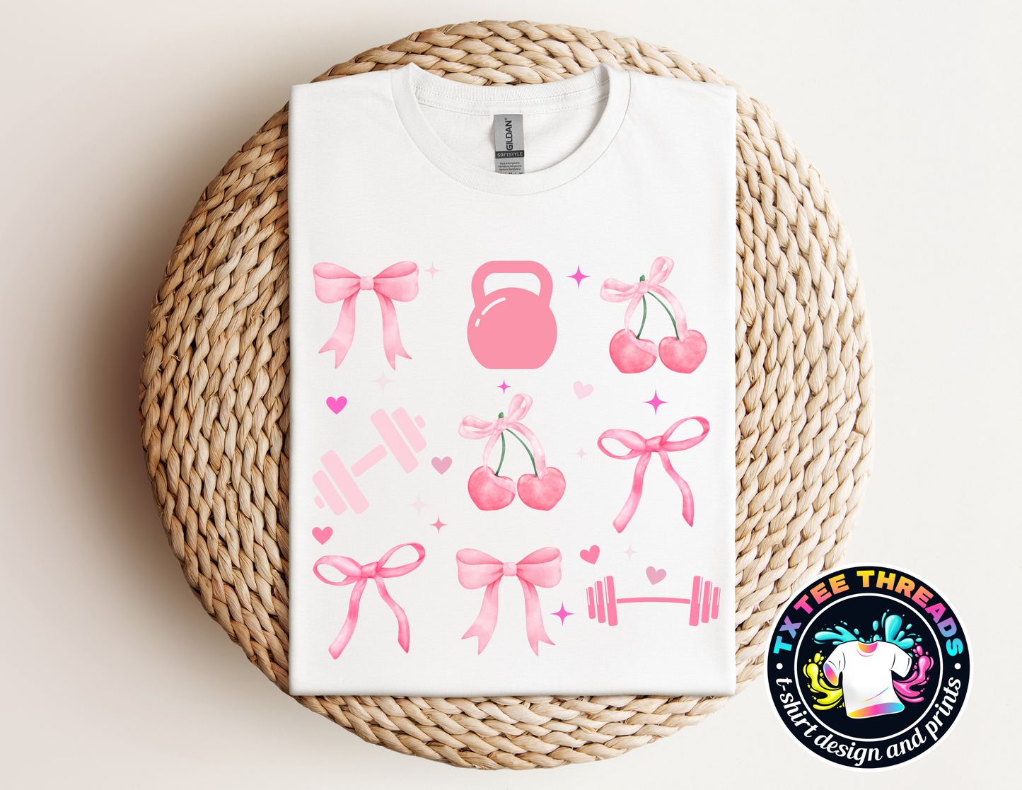 Coquette Gym Girly t-shirt