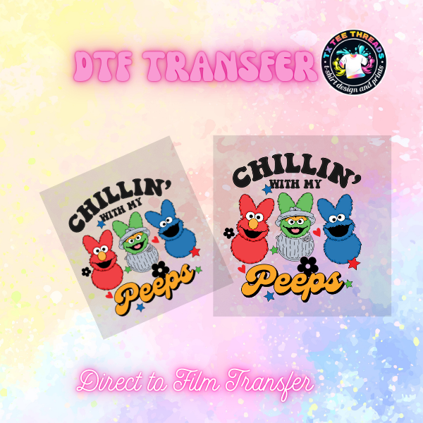 Easter Themed Kids DTF Transfers