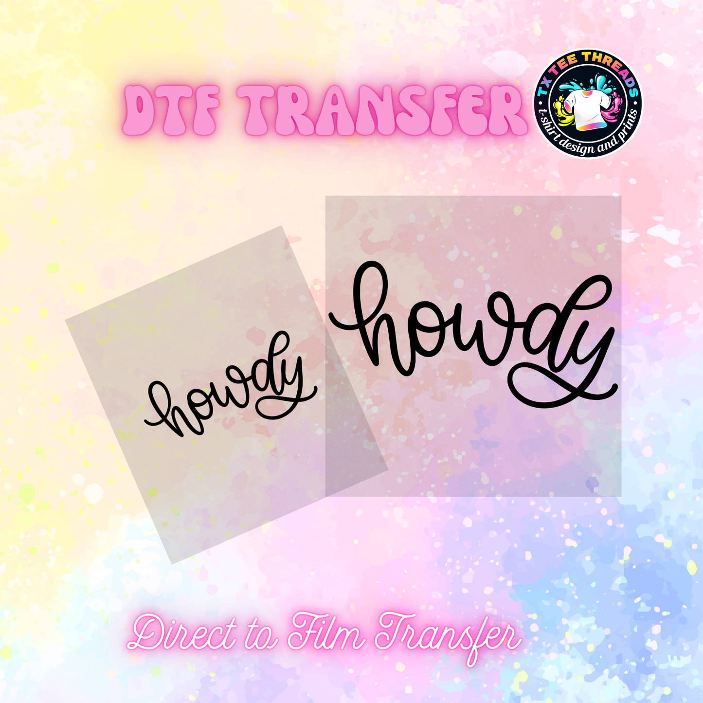 Aggies Texas DTF SINGLE transfers