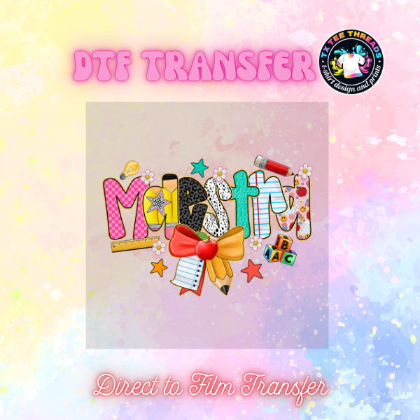 Maestra Designs DTF Single Transfer