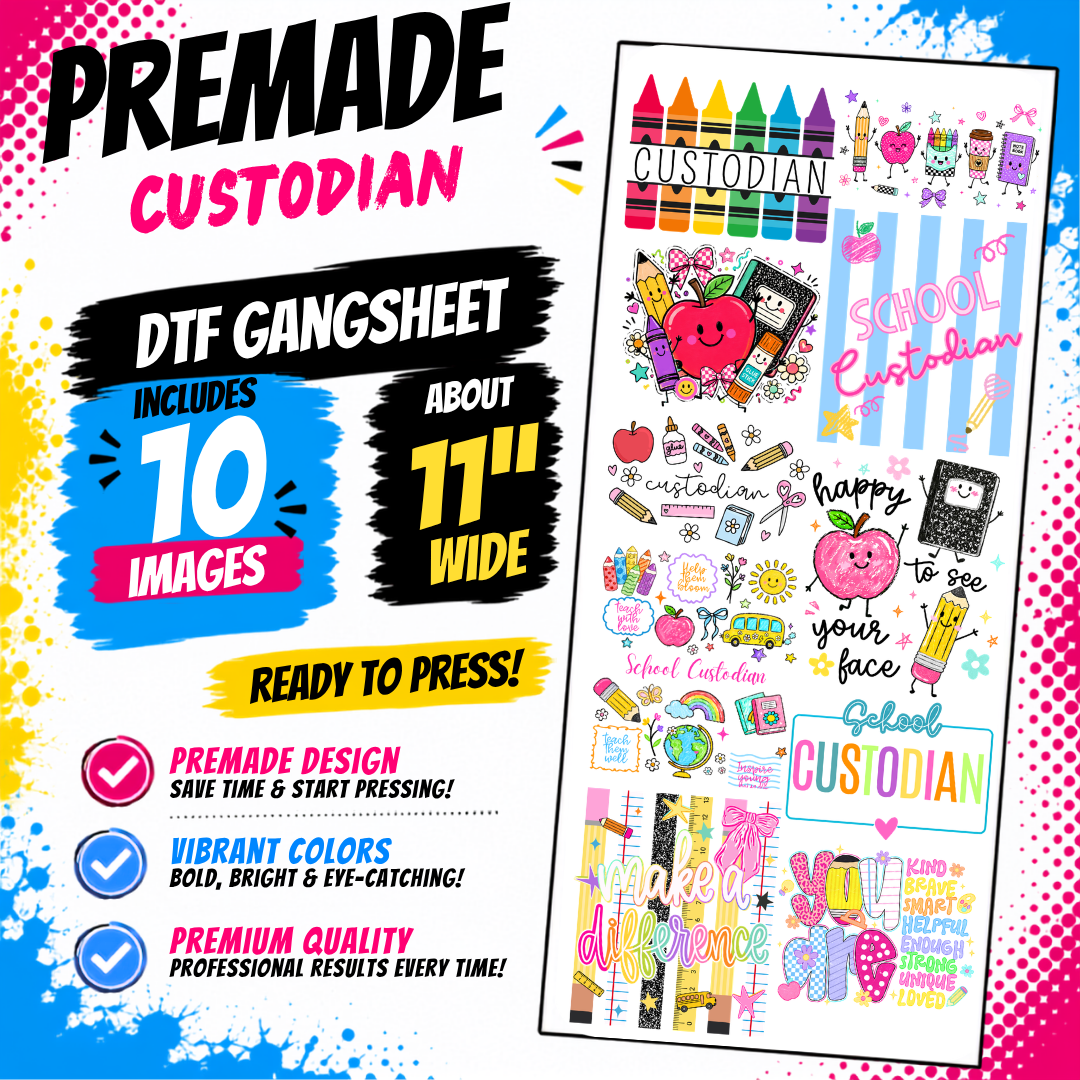 Educator 26 DTF Gangsheet