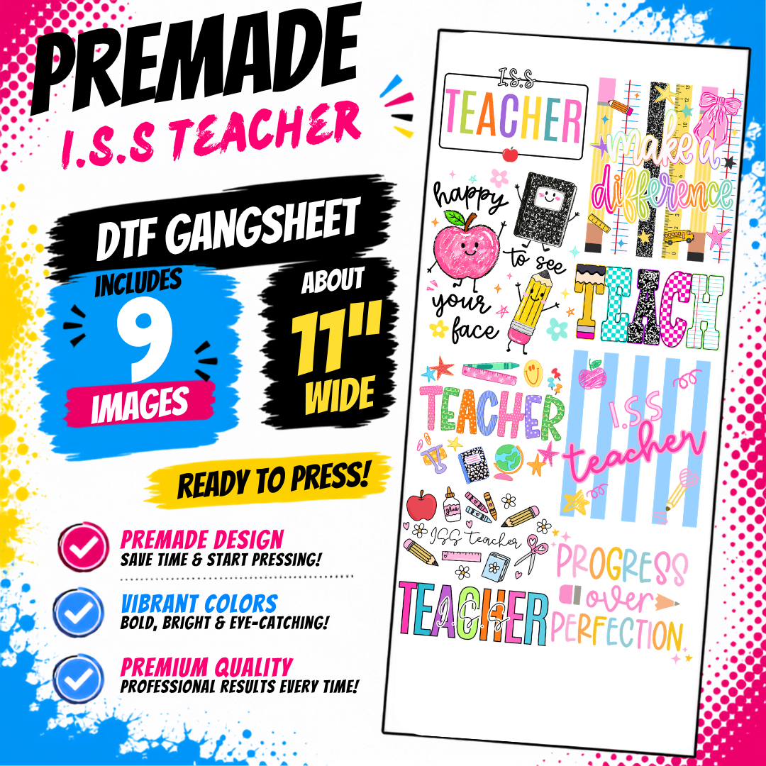 Educator 26 DTF Gangsheet