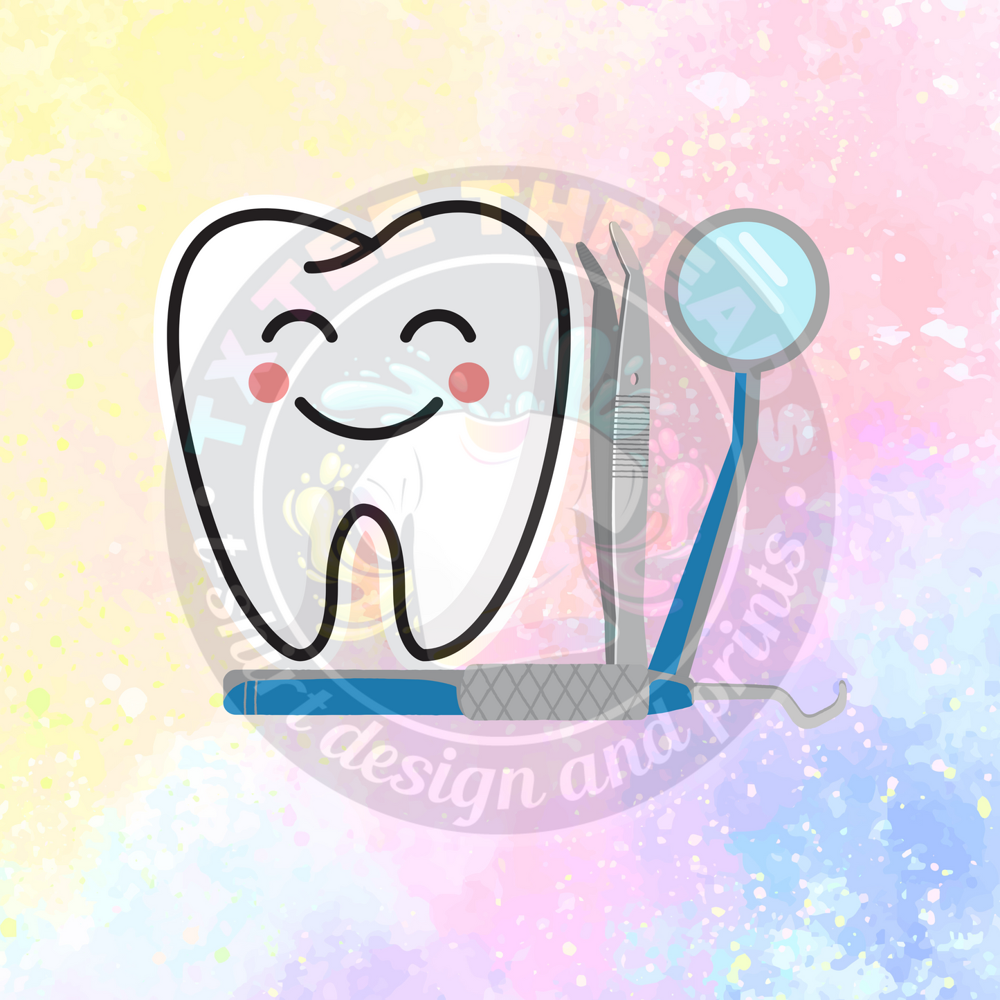 It's a great Day TO SAVE TEETH PNG Digital Download (no physical product)