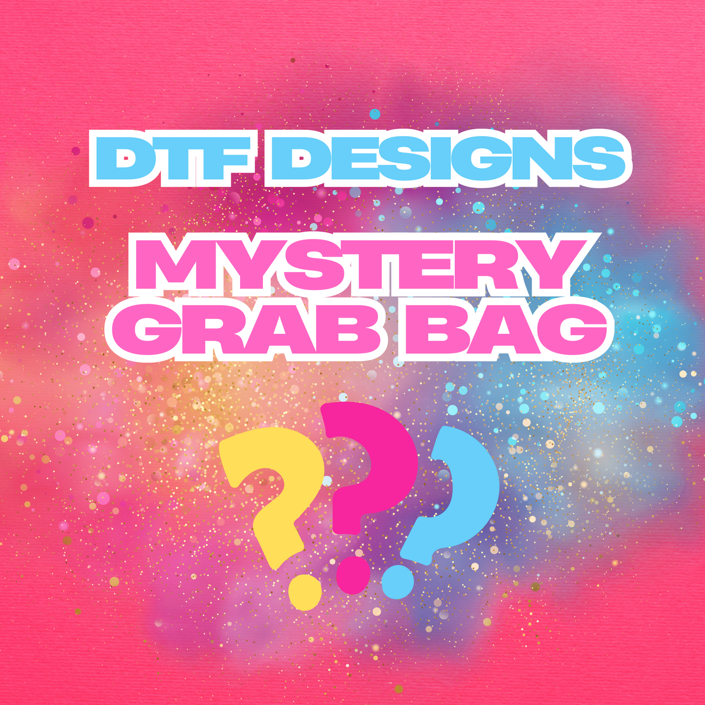 Mystery DTF Grab Bag includes 18 dtf images