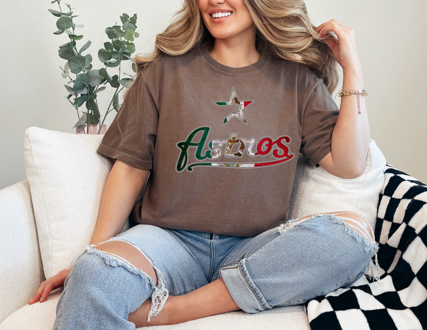 Mexico themed Baseball T-shirt