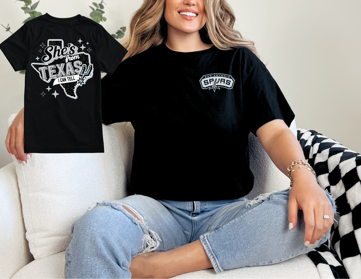 She’s from Texas SATX tshirt