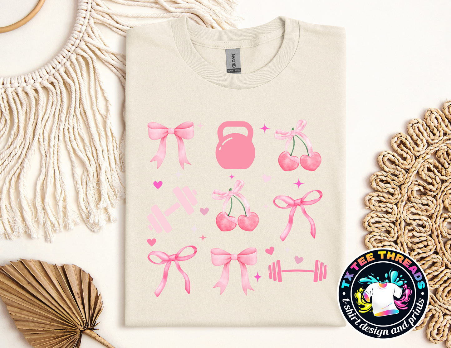 Coquette Gym Girly t-shirt