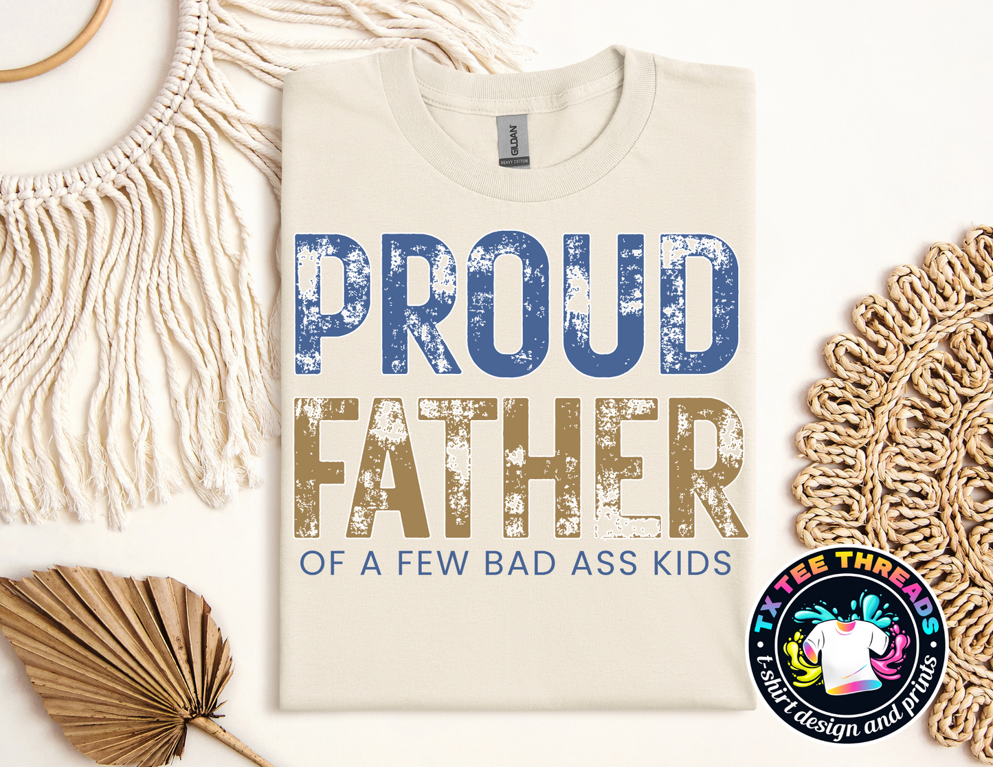 PROUD FATHER T-SHIRT