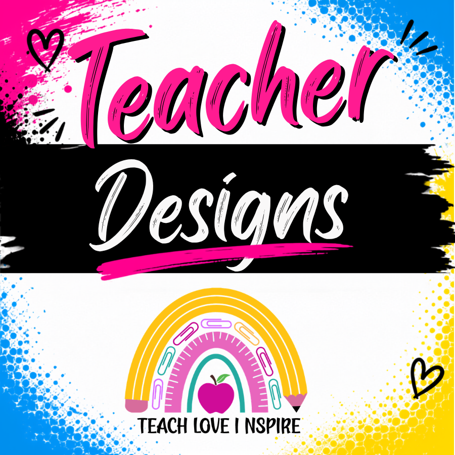 Teacher DTF Designs