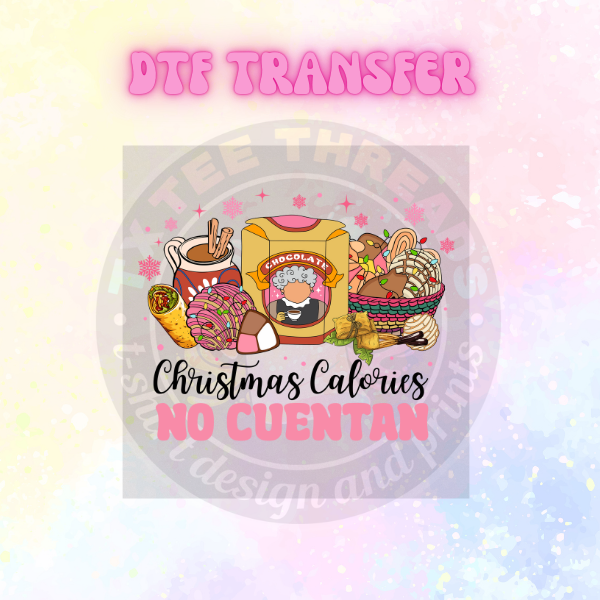 Spanish Christmas DTF SINGLE transfers