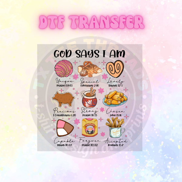 Spanish Christmas DTF SINGLE transfers