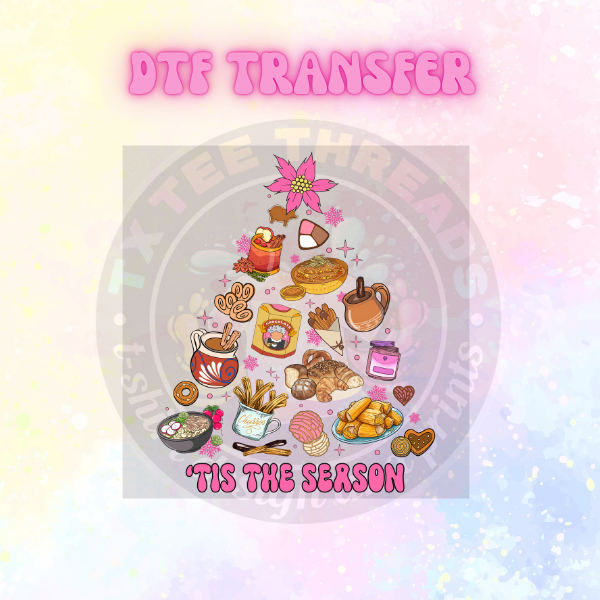 Spanish Christmas DTF SINGLE transfers