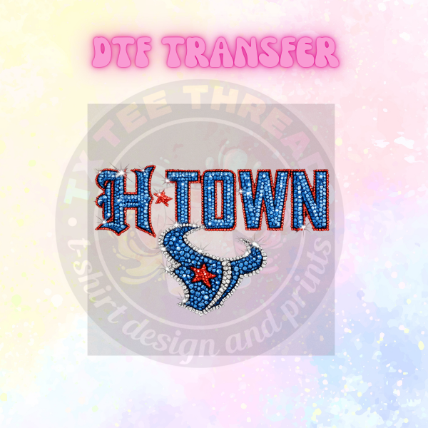 Htown  DTF Single Transfer new