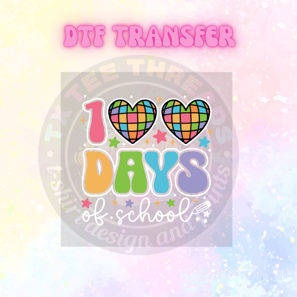 !00 Days Of School (Girl Themed)