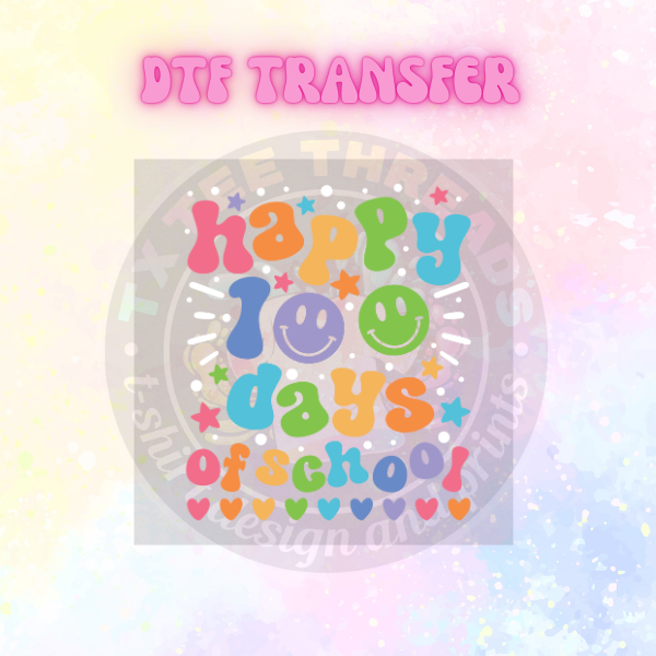 !00 Days Of School (Girl Themed)