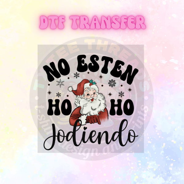Spanish Christmas DTF SINGLE transfers