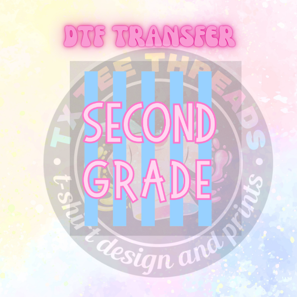 Pink and Blue Grade level Stripe