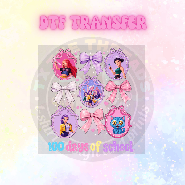 !00 Days Of School (Girl Themed)