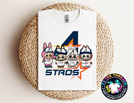 Mini Monsterteam h-town baseball tee