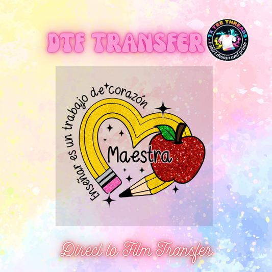 Maestra Designs DTF Single Transfer