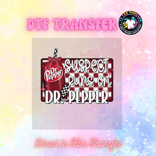 Suspect Designs DTF Transfers