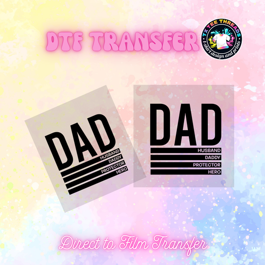 Fathers Day DTF Designs