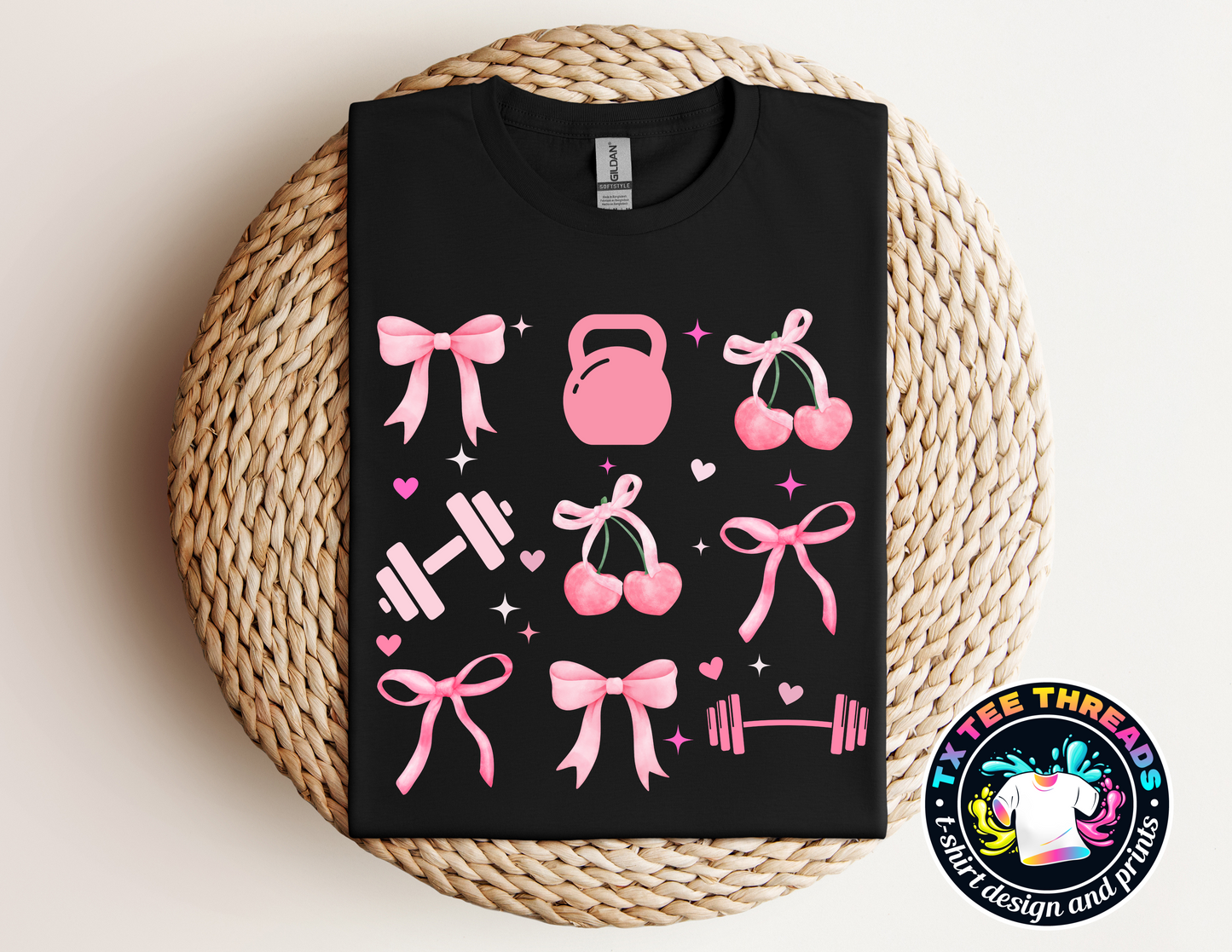 Coquette Gym Girly t-shirt