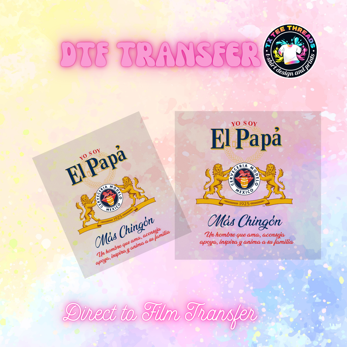 Fathers Day DTF Designs