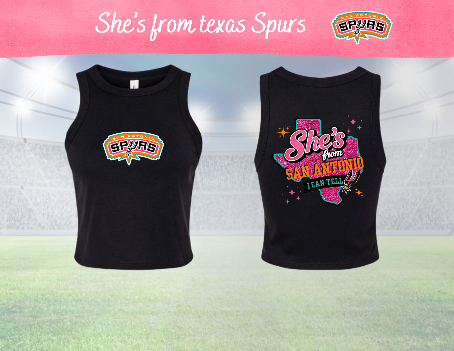 She's from SAN ANTONIO T-Shirt