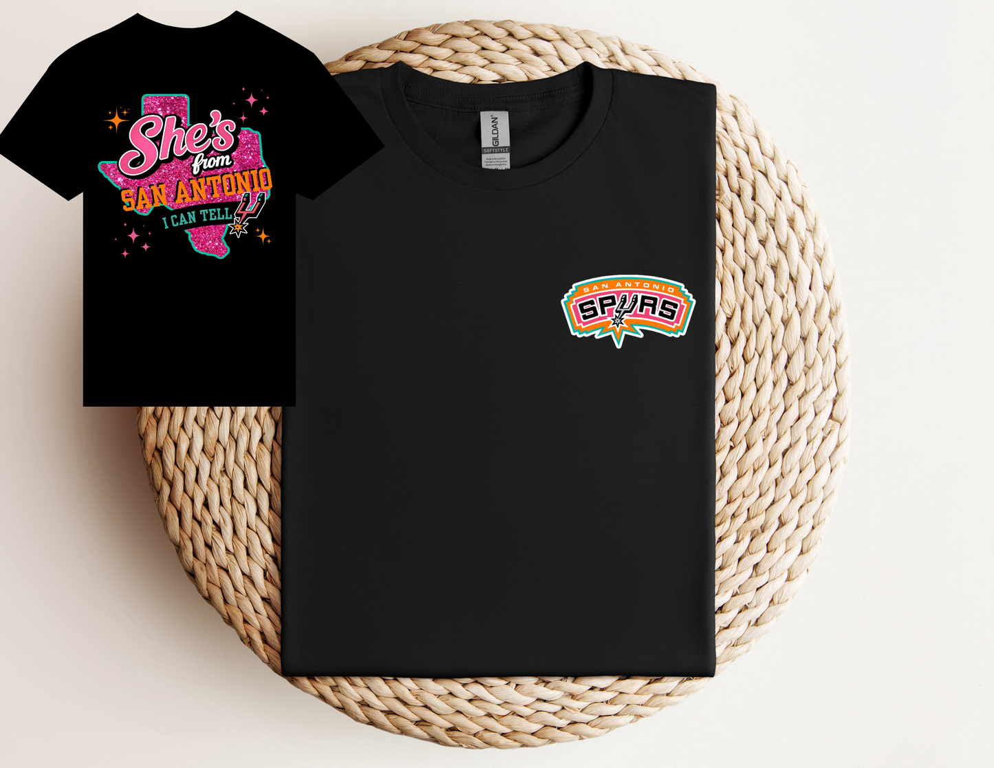 She's from SAN ANTONIO T-Shirt