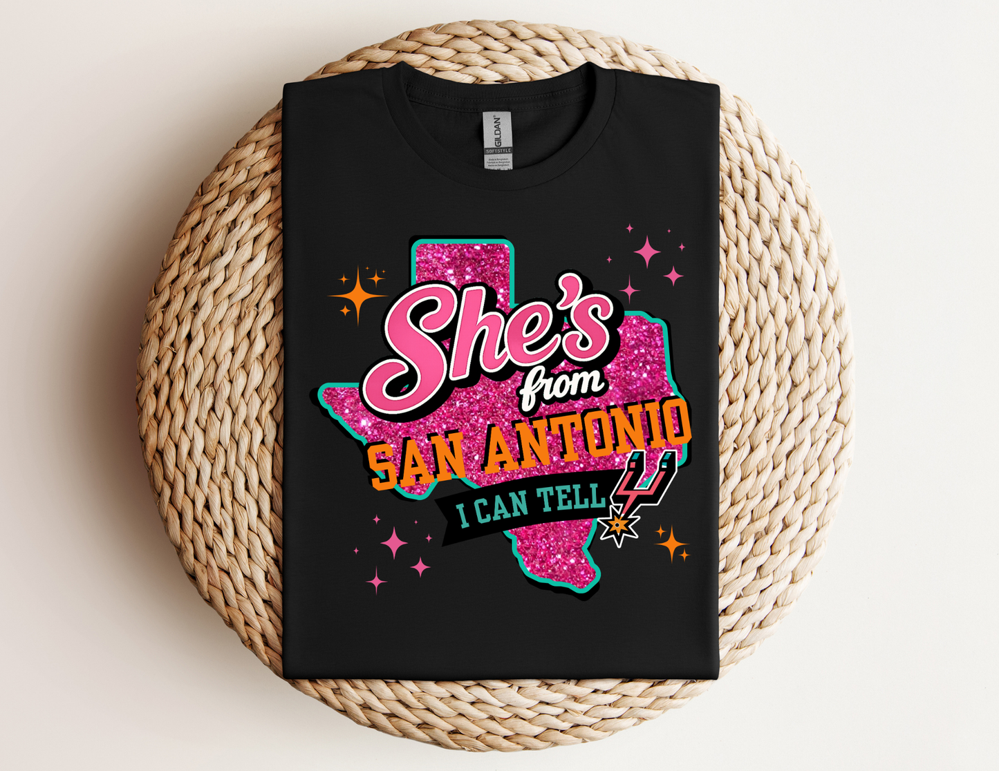 She's from SAN ANTONIO T-Shirt
