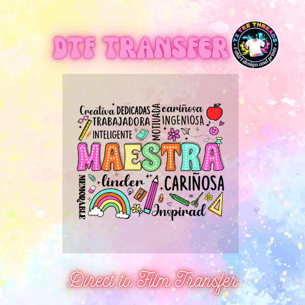 Maestra Designs DTF Single Transfer
