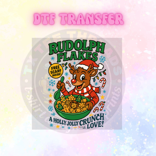 Christmas Cereal DTF SINGLE transfers