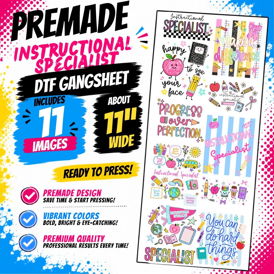Educator 26 DTF Gangsheet