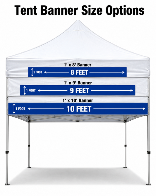 Custom Canvas Tent Banner