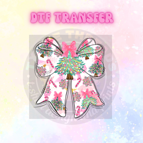 Girl Christmas DTF SINGLE transfers